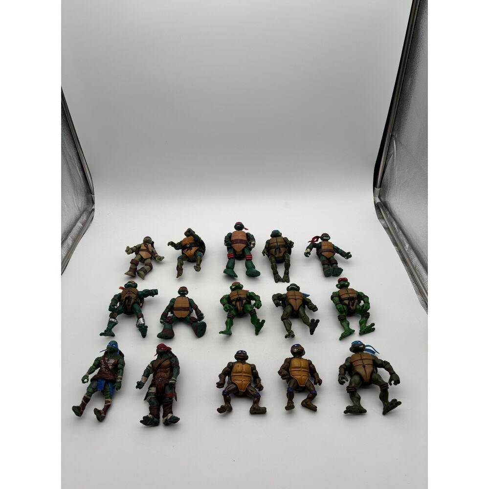 15 - TMNT Action Figure Toy Lot 2000’s Teenage Mutant Ninja Turtles VTG